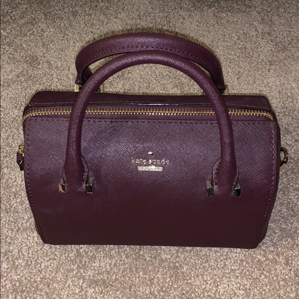 Kate Spade top handle leather purse